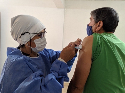 Comienza la vacunaci&oacute;n a mayores de 60 a&ntilde;os en Palpal&aacute;, Perico, San Pedro y Libertador