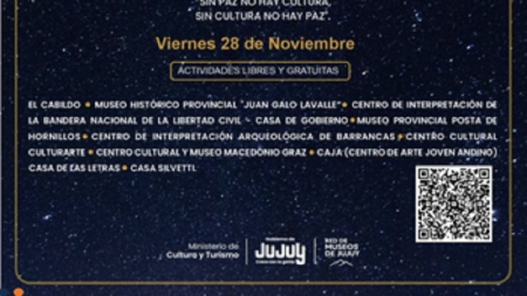 Jujuy celebrar&aacute; una nueva edici&oacute;n de la Noche de los Museos