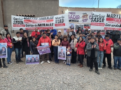 Corrales: &ldquo;somos un equipo con capacidad de trabajo, comprometidos con el bienestar de la gente&rdquo;