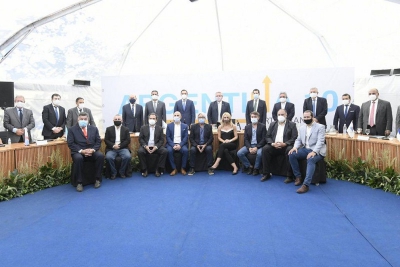 Morales particip&oacute; de una reuni&oacute;n de gobernadores del Norte Grande con el presidente Fern&aacute;ndez