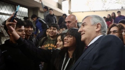 Gerardo Morales entreg&oacute; subsidio a los carroceros de la EET N&deg; 1 de Palpal&aacute; y anunci&oacute; su nuevo establecimiento educativo