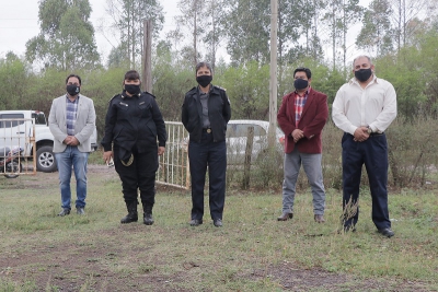 Se coordinan trabajos para brindar seguridad a los vecinos de zonas rurales