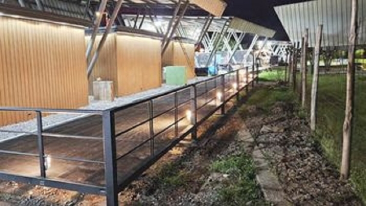 Ciudad Cultural consolida servicios con obras de patio gastron&oacute;mico