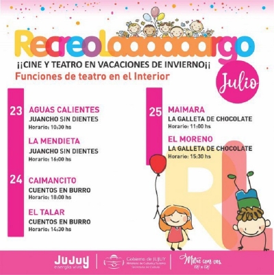 Recreo Largo. Comenzar&aacute;n las funciones de teatro infantil en el interior