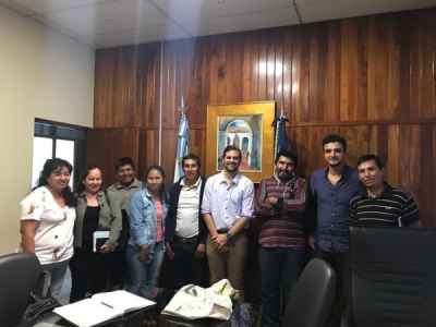 Trabajo conjunto con la uni&oacute;n de trabajadores de la tierra para proyectos agroecol&oacute;gicos