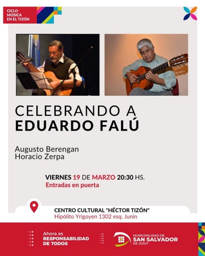 CONCIERTO &ndash; CICLO - M&Uacute;SICA EN EL TIZ&Oacute;N