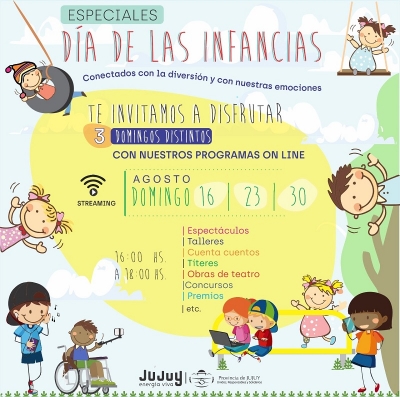 En el mes de &laquo;las infancias&raquo; estamos con vos