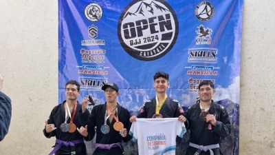 Acompa&ntilde;an a deportista juje&ntilde;o en torneo "Open Cafayate BJJ 2024"