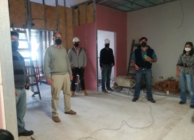 Nuevo laboratorio para muestras de covid-19 avanz&oacute; m&aacute;s del 30% de su obra