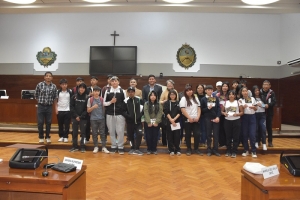 Visita del Colegio Secundario N.&ordm; 32 &ldquo;Dr. Ren&eacute; Favaloro&rdquo; a la Legislatura de Jujuy