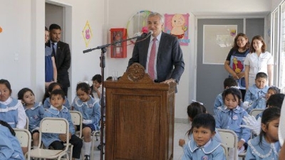Morales vuelca la energ&iacute;a de Cauchari en la educaci&oacute;n de la primera infancia
