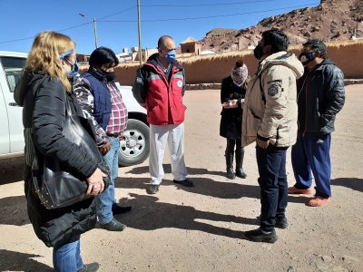 Avanzan en el proyecto del Hospital de Campa&ntilde;a de Susques