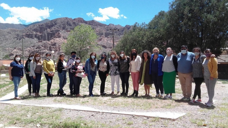 Susana Haquim se reuni&oacute; con mujeres de Tilcara en su d&iacute;a