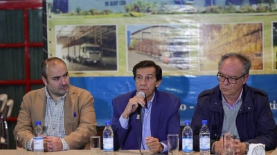 Presentaron megaobra h&iacute;drica para canalizaci&oacute;n de agua en Valle de Los Pericos