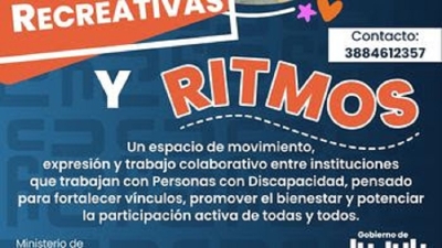 Encuentro recreativo y r&iacute;tmico con instituciones que trabajan con personas con discapacidad
