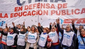 Comienza el paro docente en todo el pa&iacute;s