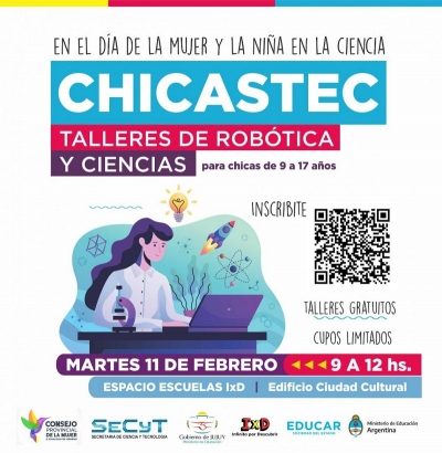 Taller &ldquo;chicastec&rdquo; para celebrar el D&iacute;a Internacional de la Mujer y la Ni&ntilde;a en la Ciencia