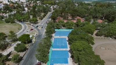 Renovaci&oacute;n de canchas en el RIM 20: las obras alcanzan un 80% de avance