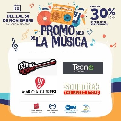"Promo Mes de la M&uacute;sica"