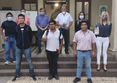 T&eacute;cnicos firman convenio con la UNJu