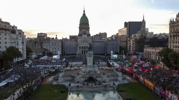 El Senado debate el martes el proyecto de legalizaci&oacute;n del aborto