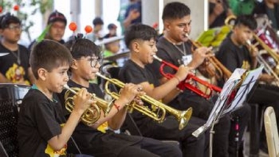 El Encuentro de Orquestas del Valle llen&oacute; de emoci&oacute;n el Cabildo