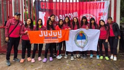 El equipo de v&oacute;ley del club Gorriti, rumbo a la Copa Argentina