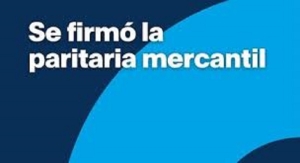 Se firm&oacute; la paritaria mercantil