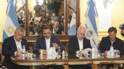 Morales firm&oacute; un convenio para el desarrollo tur&iacute;stico interprovincial
