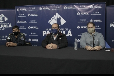 Priorizando la salud de los vecinos, Palpal&aacute; contin&uacute;a en fase 1