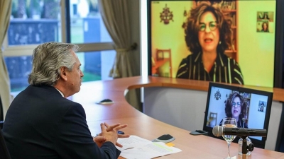 Fern&aacute;ndez, sobre el atentado a la AMIA: "Necesitamos conocer la verdad ya que no estamos en paz"