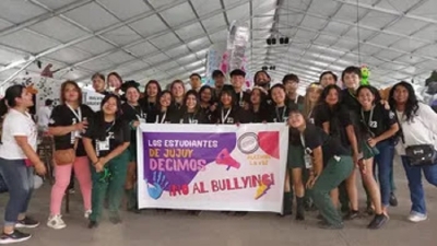 No al acoso escolar: seguridad promueve la campa&ntilde;a contra el bullying en la FNE 2023