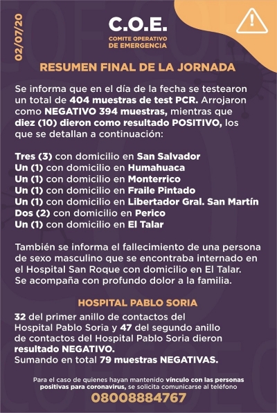 INFORME COE N&deg; 114