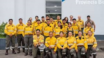 Brigadistas juje&ntilde;os viajaron a Chubut para colaborar en el combate de incendios