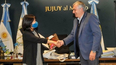 Morales recibi&oacute; a la Directora de la OIT para avanzar en la regulaci&oacute;n en el campo de trabajo
