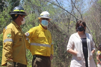 Incendios Forestales. R&aacute;pido despliegue, intenso trabajo y gran compromiso de la Brigada de Jujuy