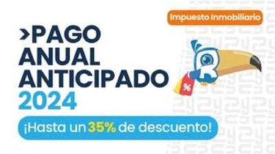Nuevos beneficios para el Inmobiliario Anual Anticipado 2024