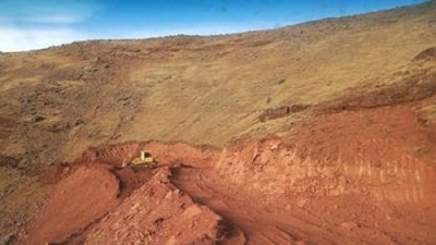 Avanzan las obras en RP 18 para el camino a Molulo