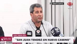 Sergio U&ntilde;ac reconoci&oacute; la derrota en San Juan