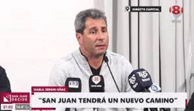 Sergio U&ntilde;ac reconoci&oacute; la derrota en San Juan