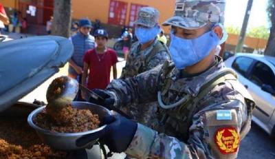 Las Fuerzas Armadas realizaron m&aacute;s de 10.000 tareas de apoyo a la comunidad