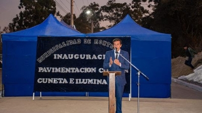 Sadir inaugur&oacute; obras para vecinos del barrio 25 de Mayo de Monterrico