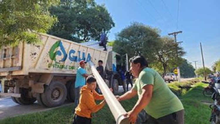 Agua Potable de Jujuy S.E inici&oacute; importante obra de red cloacal en La Esperanza