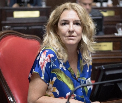 La senadora bonaerense Claudia Rucci llega a Jujuy