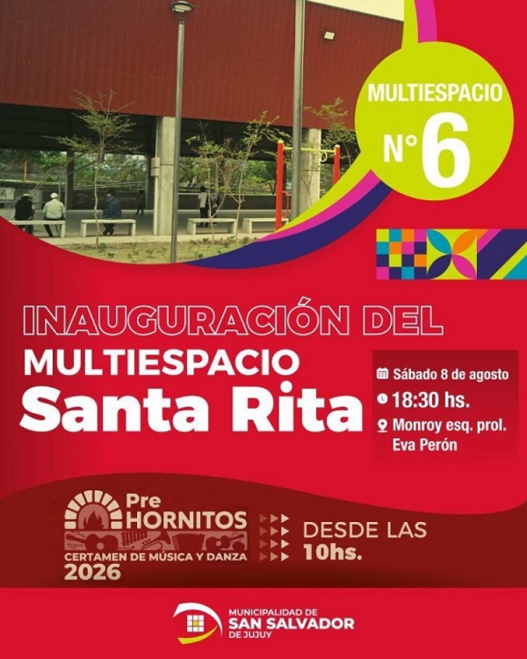 La Municipalidad inaugura el sexto Multiespacio de la ciudad con el Pre Hornitos