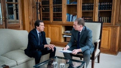 Sadir se reuni&oacute; con Santilli para abordar temas claves para la Provincia