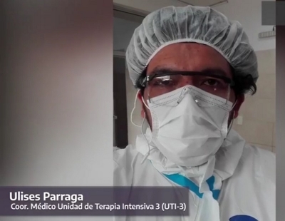 Los equipos de salud batallan contra el coronavirus y las mentiras