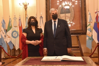 Jujuy recibi&oacute; la visita protocolar de la embajadora de la Rep&uacute;blica de Costa Rica