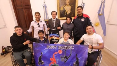 Sadir, orgulloso de Jujuy B&aacute;squet Adaptado