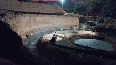 Intensifican trabajo en obras del Centro Cultural Lola Mora
